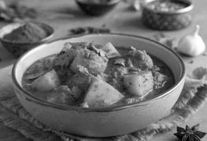 Laccha paratha [2] with aloo dum