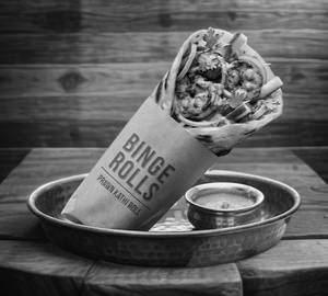 Tandoori Prawns Kathi Roll