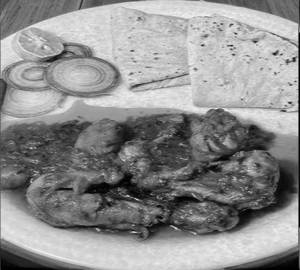 Chicken Curry [250]Ml With Phulka [4]