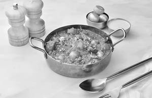 Mushroom Khatta Pyaz