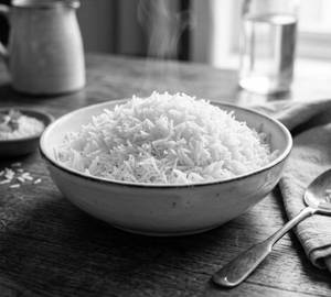 Plain basmati rice