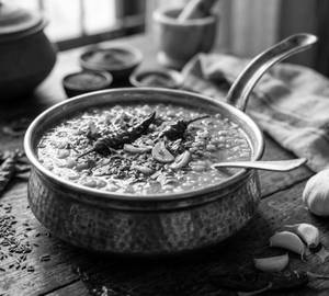 Dal tadka yellow curry