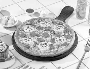 Peri Peri Paneer FOUR CHEESE PIZZA [BIG 10"]