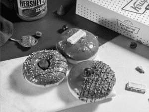 Hershey's Chocomania doughnut Box of 3