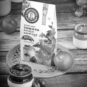 TOMATO PICKLE WITHOUT GARLIC POUCH 400GMS
