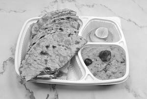 Aloo Paratha & Dal Fry Combo