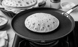 Plain tawa roti