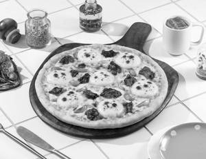 Chicken Smokey Joe FOUR CHEESE PIZZA [Regular 7"]