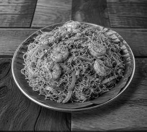Prawn Idiyappam Kottu (Ceylon Style)