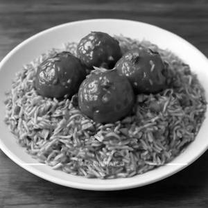 Veg Manchurian Rice [o]