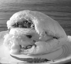 Cheese burst vada pav