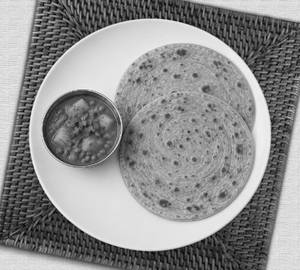 Plain Paratha Sabji (2 Pcs)
