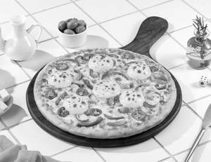 Fabulous Three FOUR CHEESE PIZZA [BIG 10"]