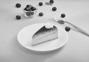 Blueberry Cheesecake Slice