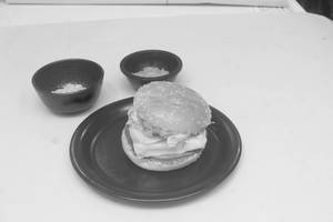 Crispy Paneer Patty Cheese Burger