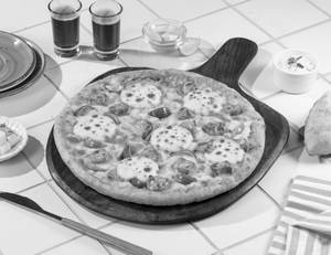 Paneer Tikka FOUR CHEESE PIZZA [Regular 7"]