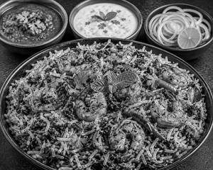 Gongura Prawn Biryani