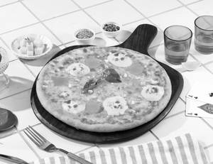 Double Cheese Margherita FOUR CHEESE PIZZA [Reg...