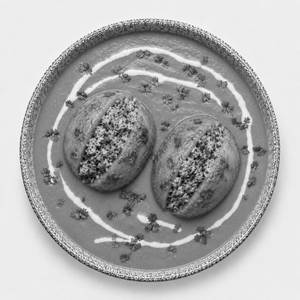 Jain Stuffed Dum Aloo