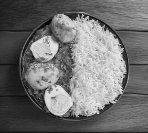 Rice With Egg Curry