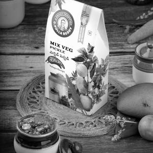 MIX VEG  PICKLE POUCH 400GMS