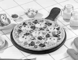 BBQ Chicken FOUR CHEESE PIZZA [BIG 10"]