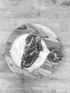 Basil Pesto Toast - Chicken