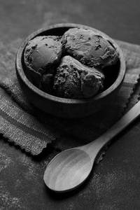 Chocolate [ice cream scoops]