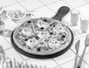 Veggie Paradise FOUR CHEESE PIZZA [Regular 7"]