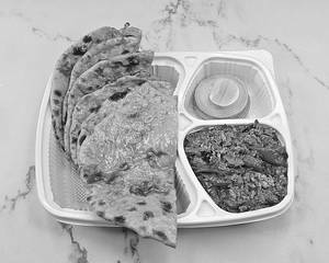 Aloo Paratha & Egg Bhurji Masala Combo