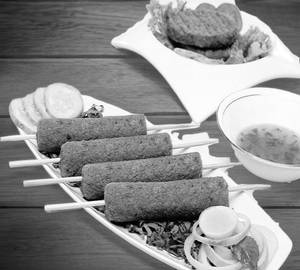 Soya Seekh Kabab