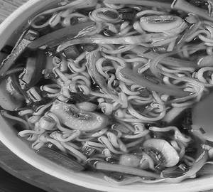 Veg noodle soup