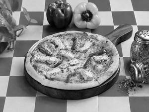 Jain Indi Paneer Pizza