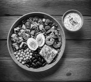 The Champion's Seafood & Chicken Protein Bowl