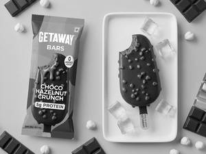 Choco Hazelnut Crunch Ice Cream Stick