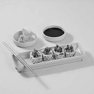 Sweet And Spicy Shiitake Sushi Roll