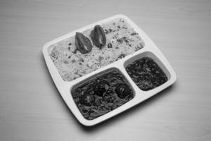 Fried Rice With Veg Manchurian