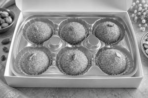 Motichoor Laddu 6 Pcs. Box
