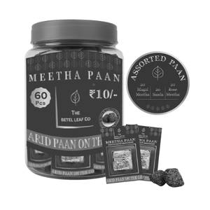 Grab N Go Arid (Dry) Assorted Paan (Pack of 60)
