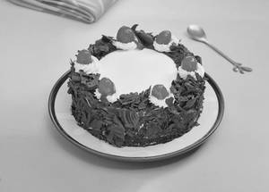 Eggless Black Forest Cake
