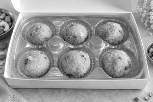 Kesar Laddu 6 Pcs. Box