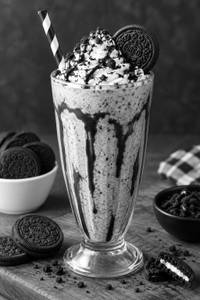 Oreo Milk Shake (Thick)