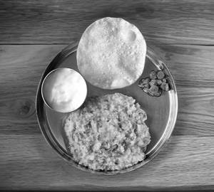 Masala Khichdi + Buttermilk + Papad Combo