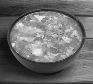 Chicken lemon coriander soup
