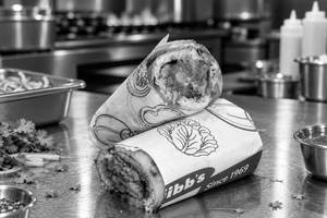 Double Egg Tawa Chicken Wrap