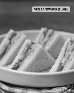 Veg Sandwich Plain (2 Slices)