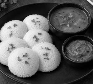Idli Sambar [5Pieces]