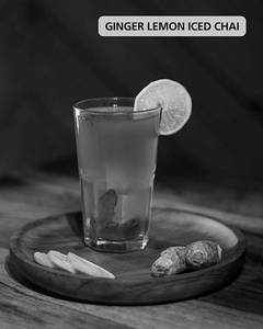 Ginger Lemon Ice Tea
