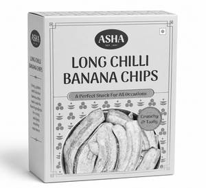 Long Chilli Banana Chips 100Gms