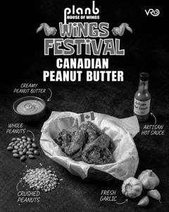 Canadian Peanut Butter Chicken Wings
